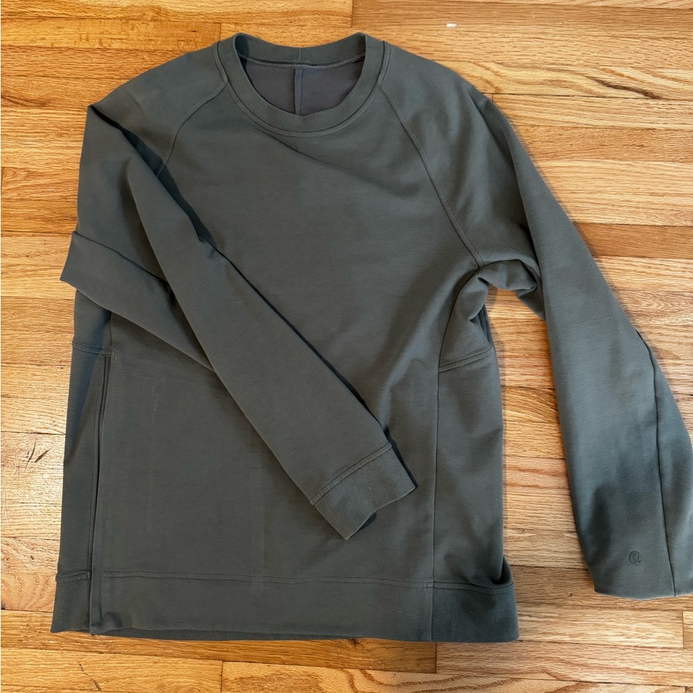 Lululemon Men’s City Sweat Crew in green